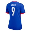 Camiseta de fútbol Francia Giroud 9 Primera Equipación Euro 2024 - Mujer